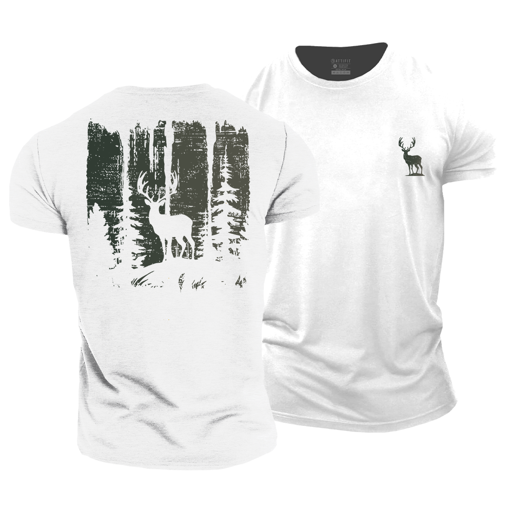 Silent Watcher Cotton T-Shirt