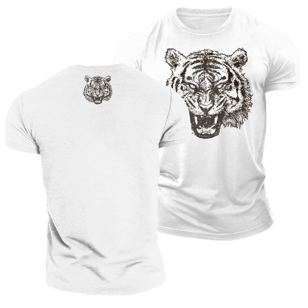 Wikinger-Grafik-T-Shirts aus Baumwolle