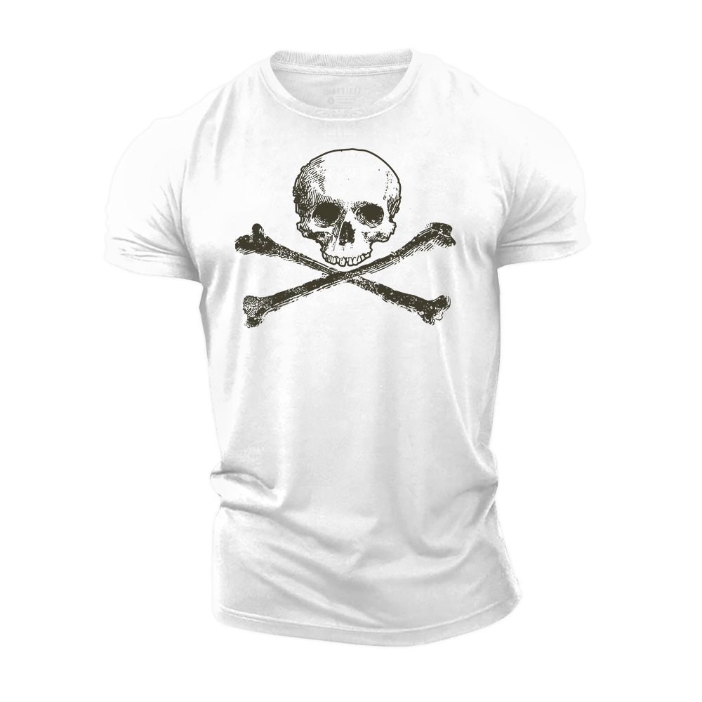 Skull Bones Cotton T-Shirt