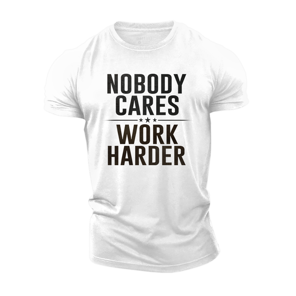 Work Hard Cotton T-Shirt