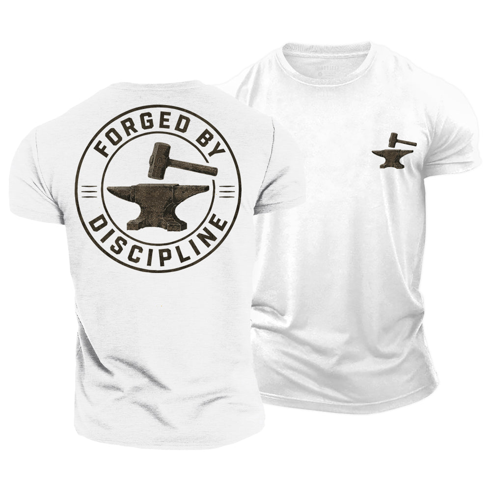 Forged by Discipline Cotton T-Shirt