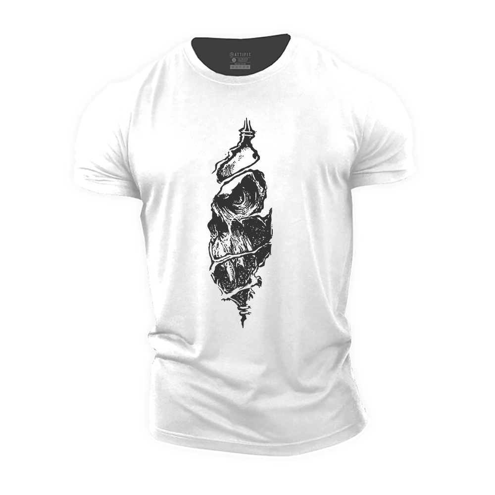 The Rift Skull Cotton T-Shirt