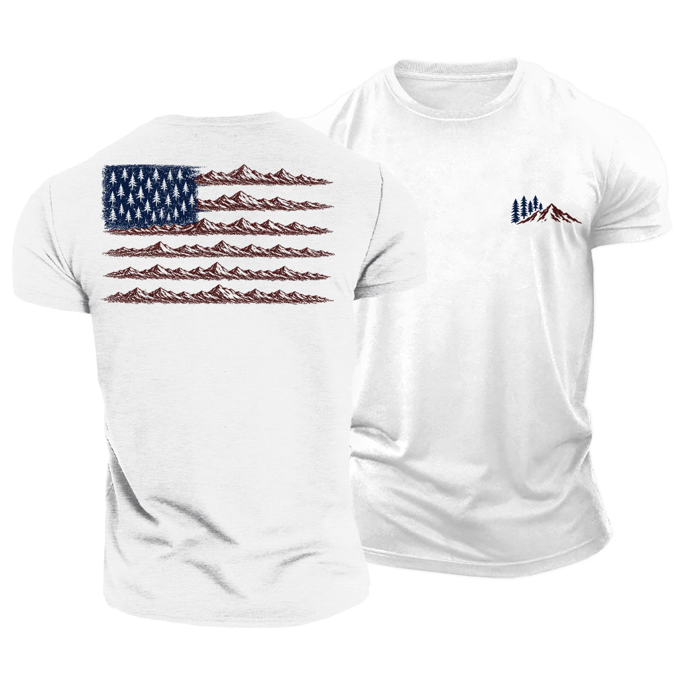American Mountain Spirit Cotton T-Shirt