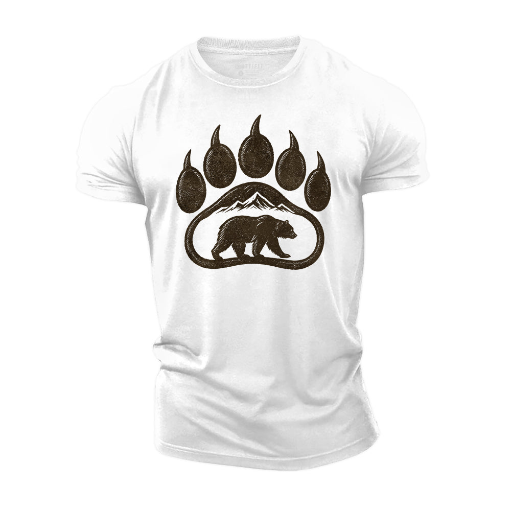 Mountain Bear Spirit Cotton T-Shirt