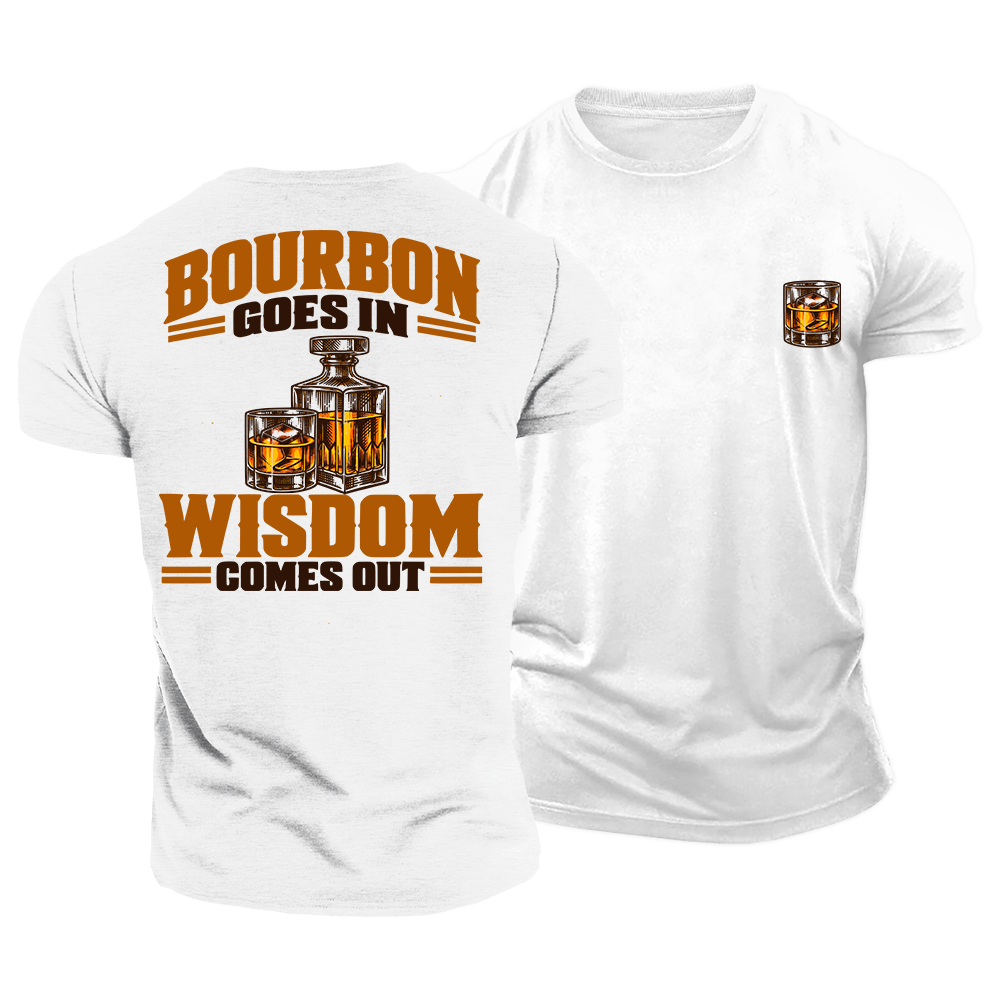 Bourbon Wisdom Cotton T-Shirt