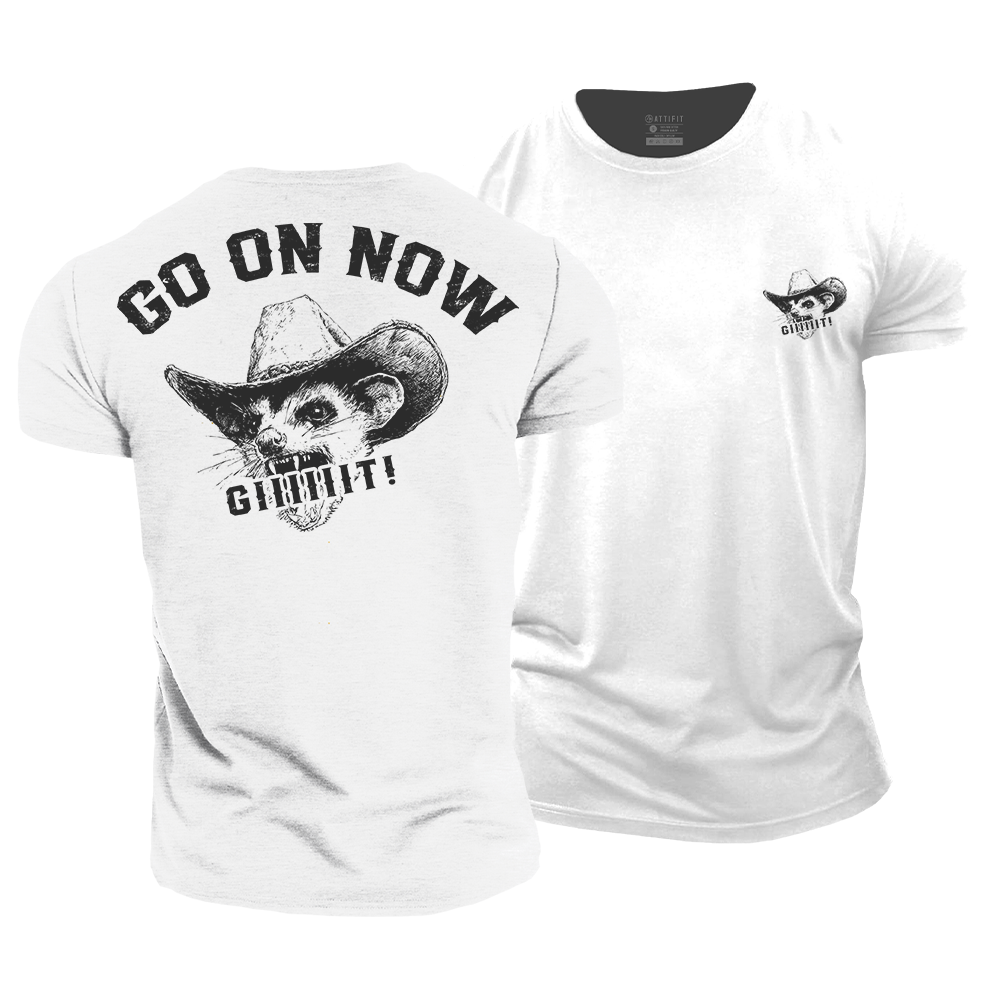 Go on Now Cotton T-Shirt