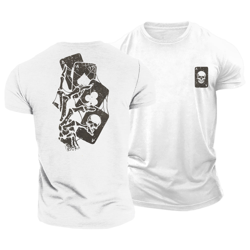 Skull Deal Cotton T-Shirt