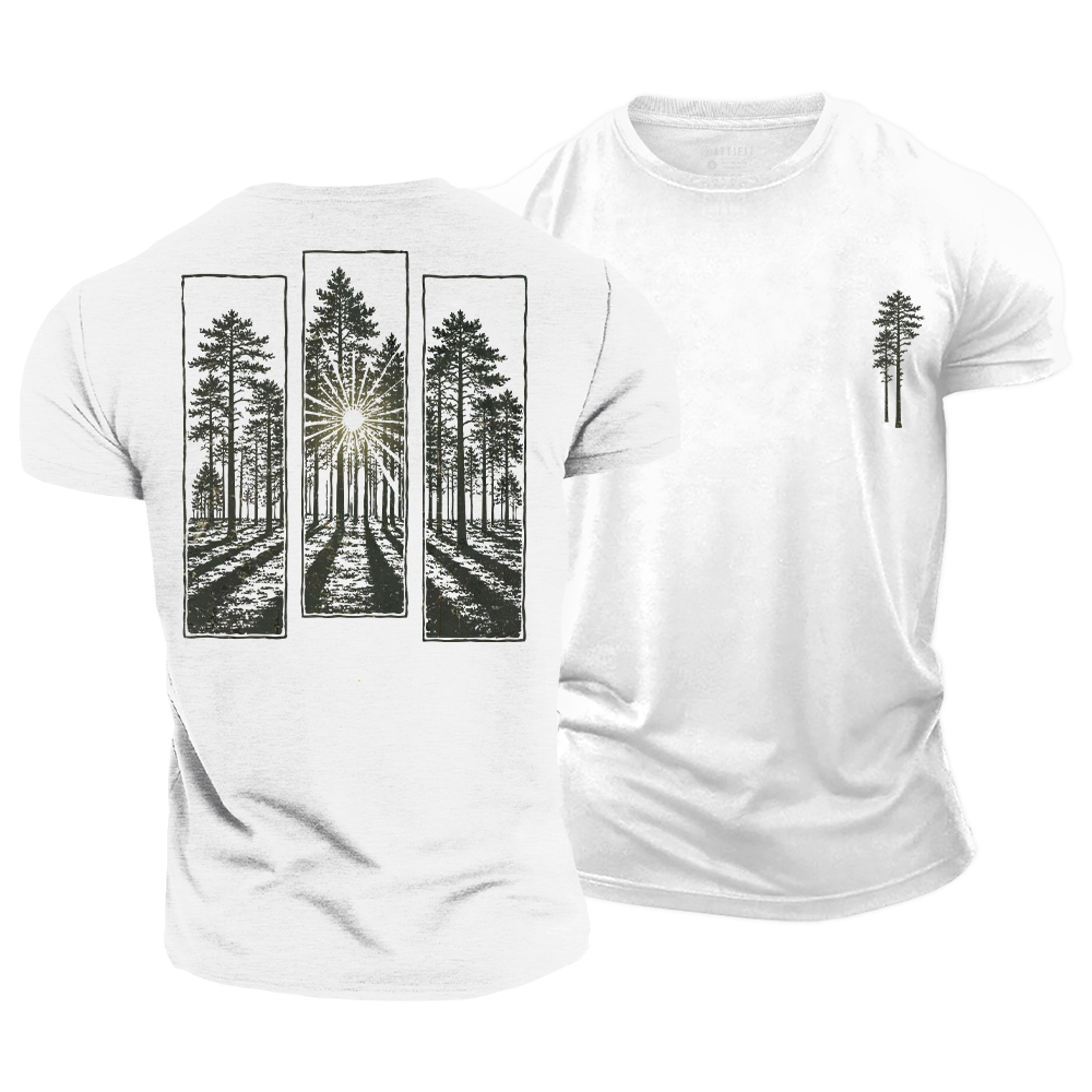 Between the Pines Cotton T-Shirt