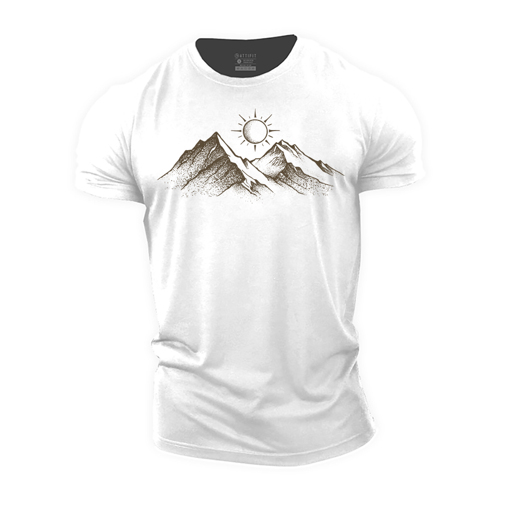 Solar Ridge Cotton T-Shirt