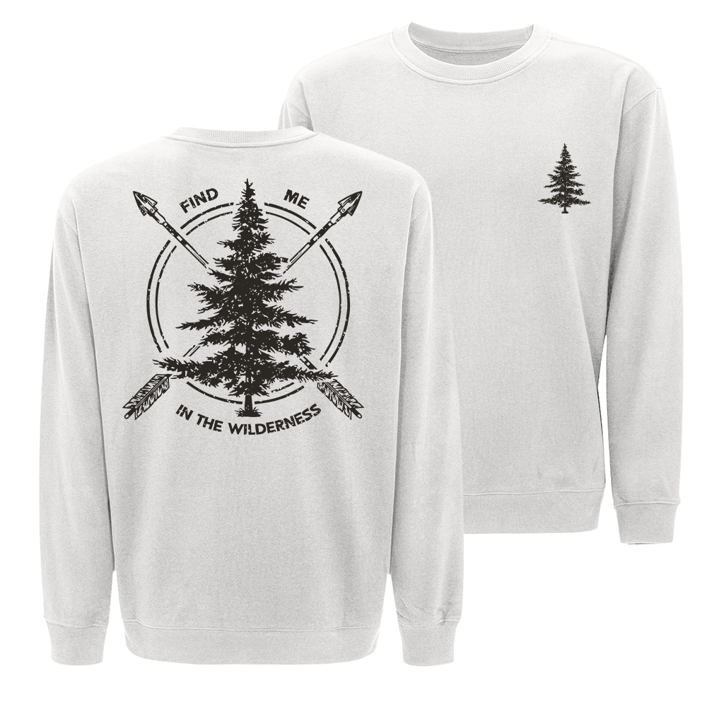 Find Me In The Wilderness Crewneck Sweatshirt