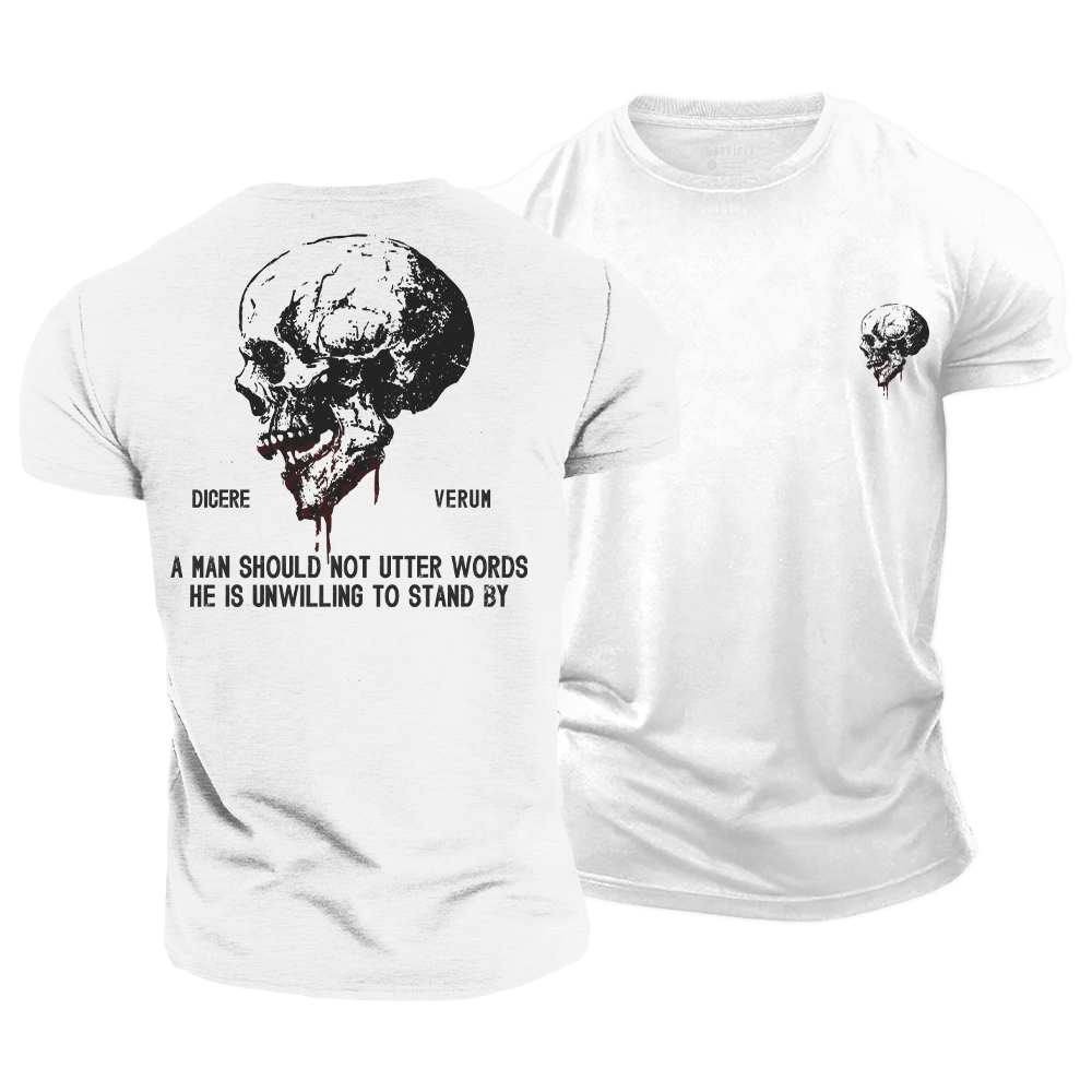 Dicere Verum Cotton T-Shirt