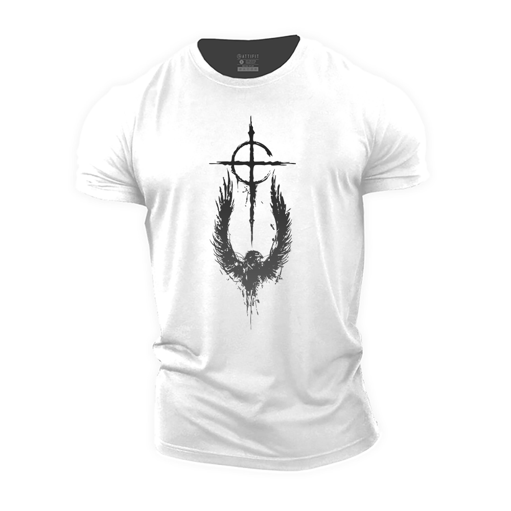 Wings of Redemption Cotton T-Shirt