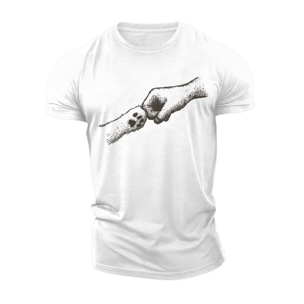 Paws of Loyalty Cotton T-Shirt