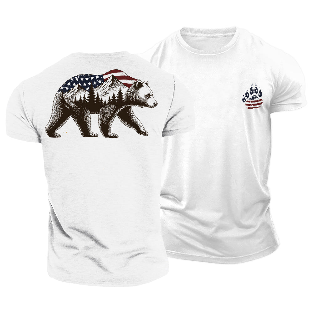 Wild Bear Cotton T-Shirt