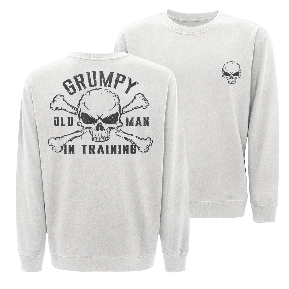 Grumpy Old Man in Training Crewneck Sweatshirt