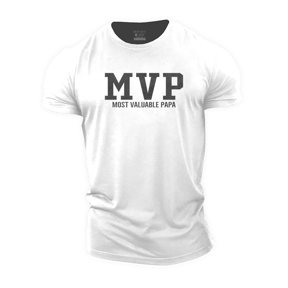 Most Valuable Papa Cotton T-Shirt