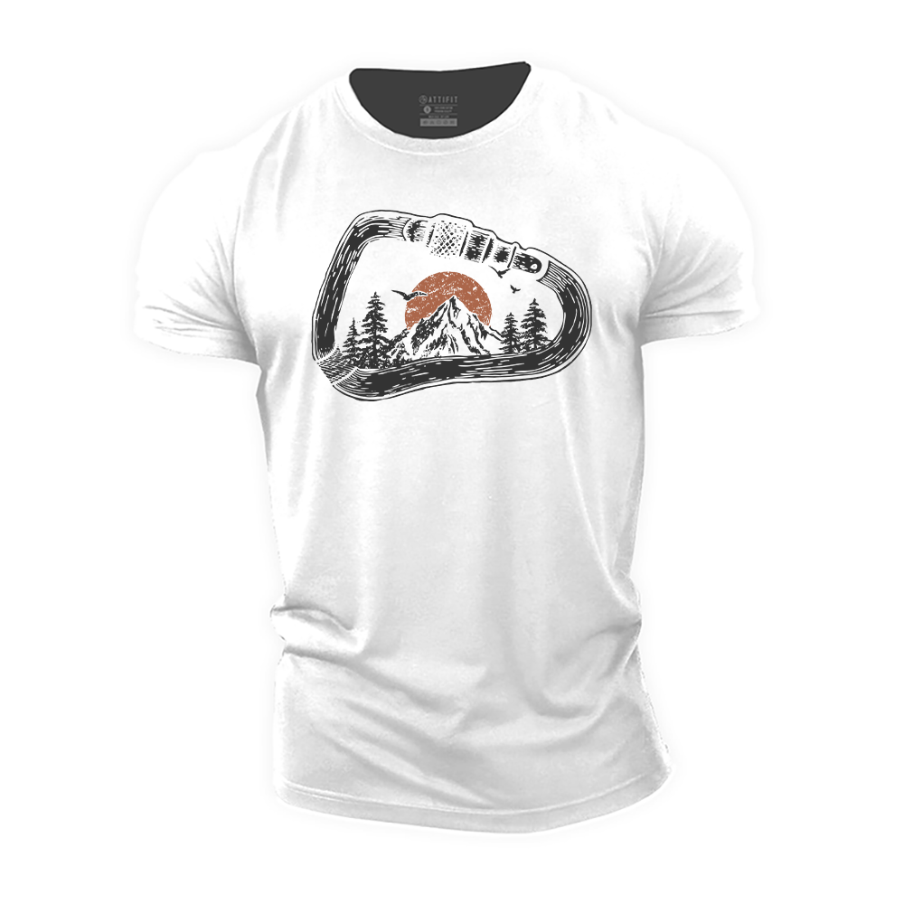 Sunset Summit Cotton T-Shirt