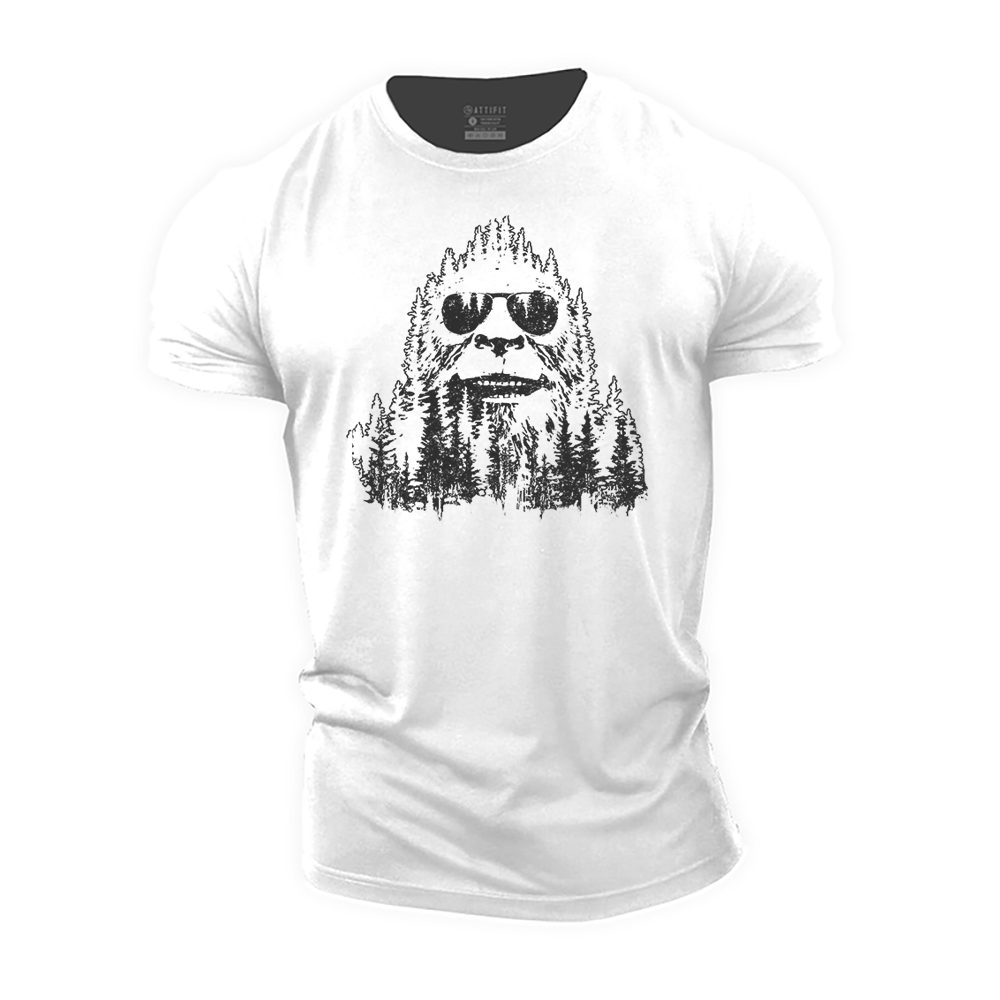 Forest Funk Cotton T-Shirt