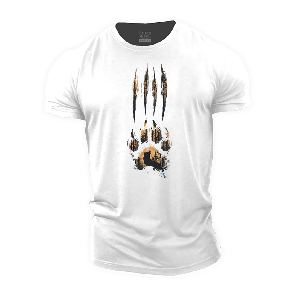 Wolf Claw Landscape Cotton T-Shirt