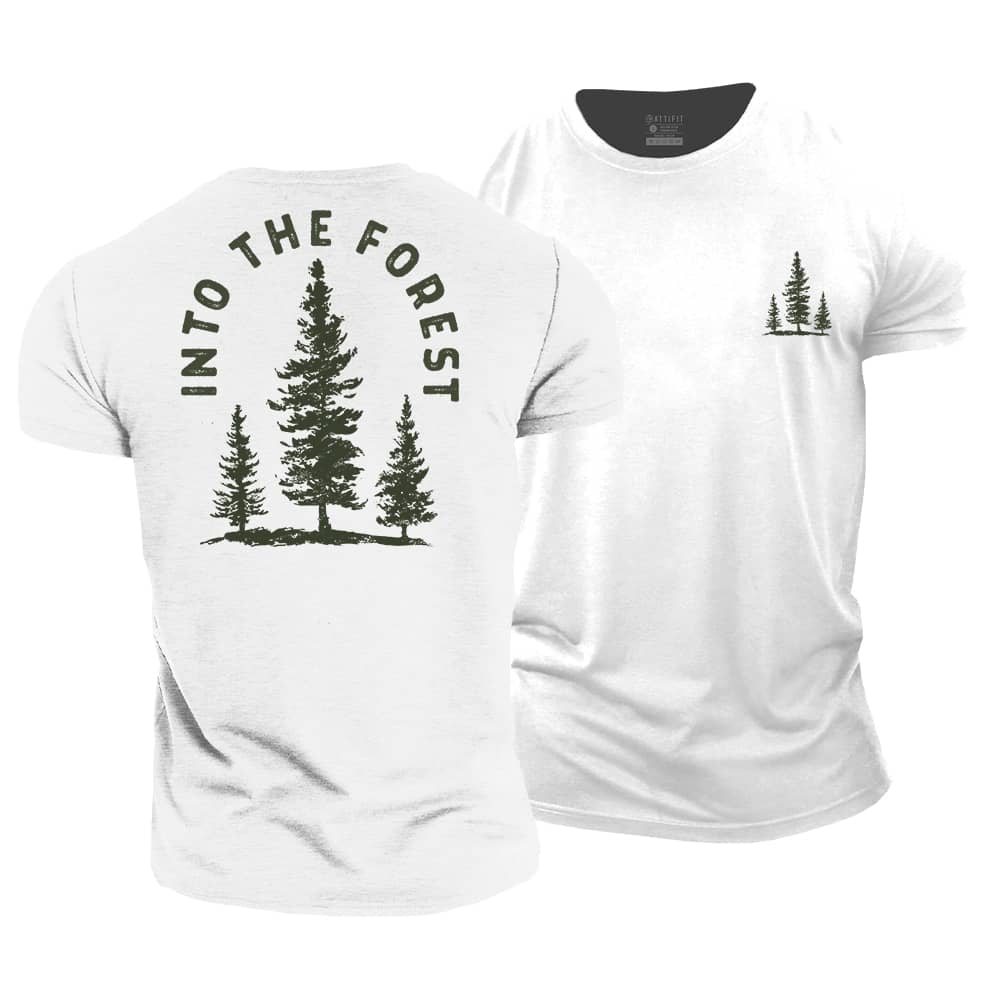 Into The Forest Cotton T-Shirt