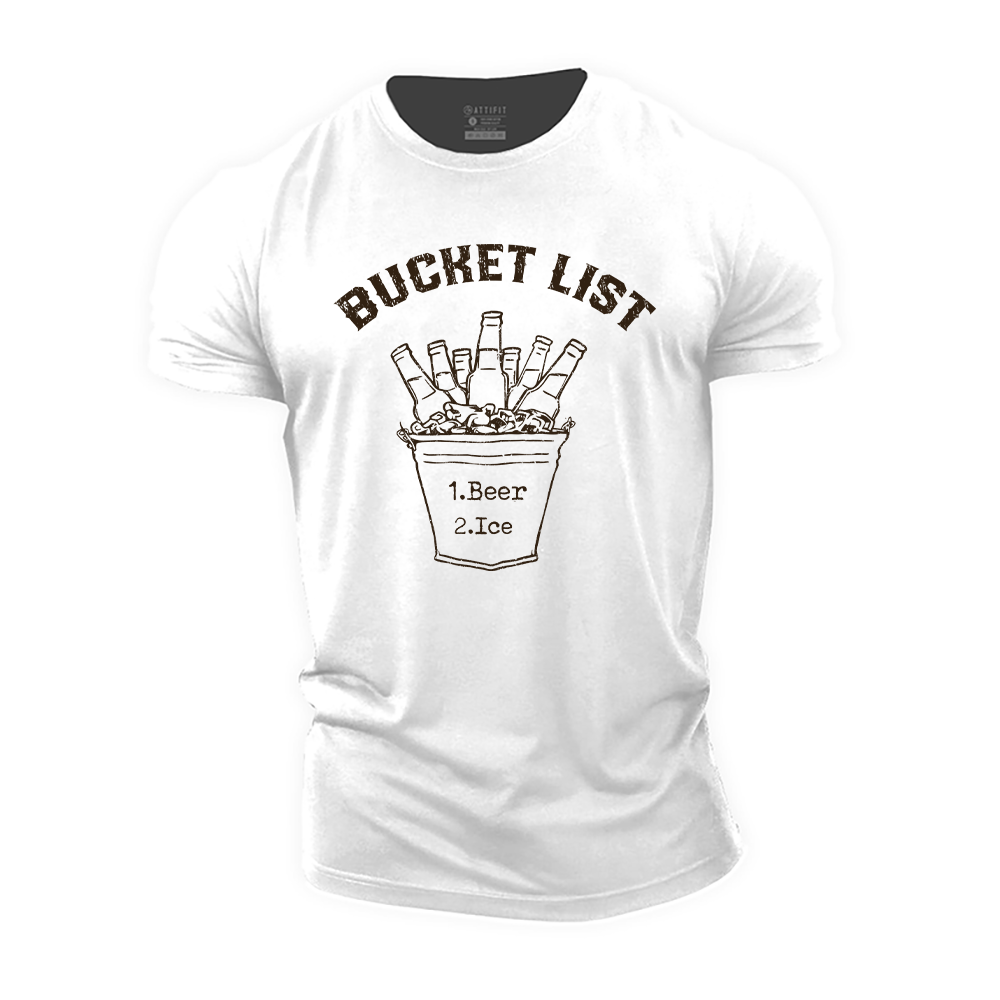 Beer & Ice Cotton T-Shirt