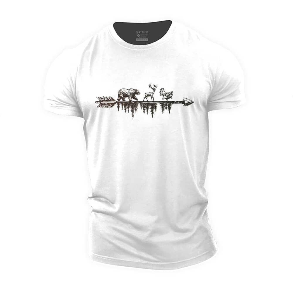 Wildlife On The Arrow Cotton T-Shirt