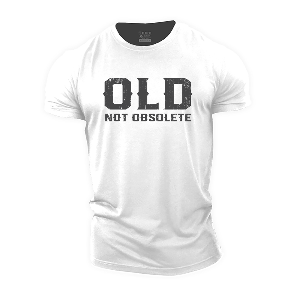 Old Not Obsolete Cotton T-Shirt