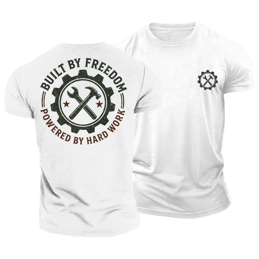 Built on Freedom Cotton T-Shirt