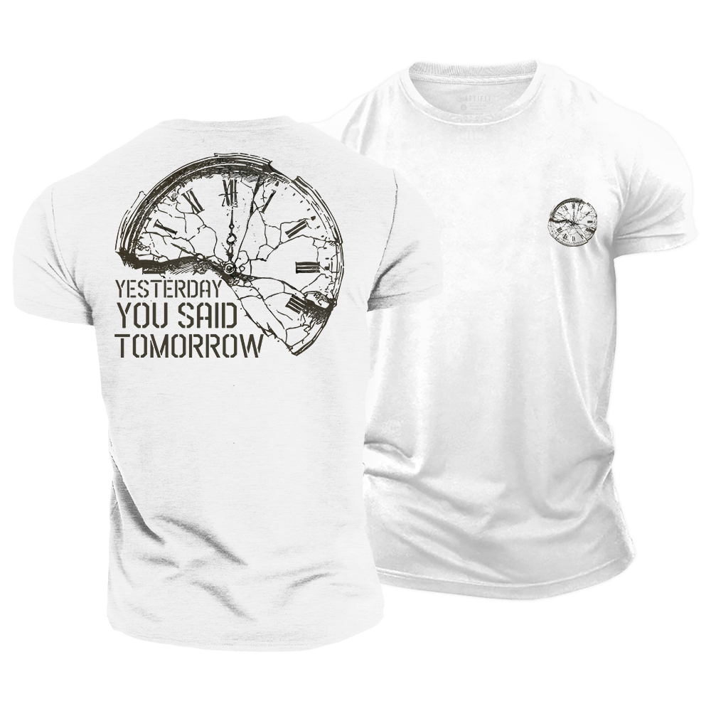 Yesterday You Said Tomorrow Cotton T-Shirt