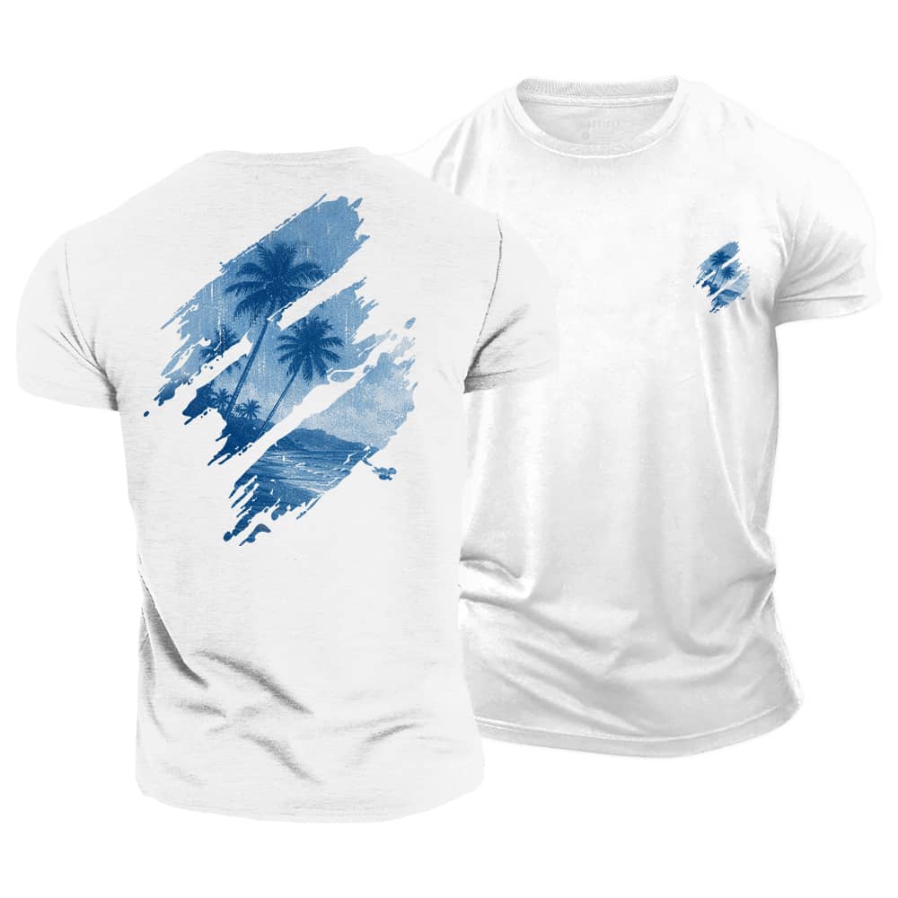 Palm Impressions Cotton T-Shirt