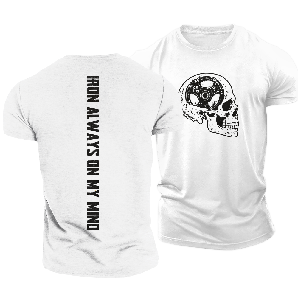 Iron on My Mind Cotton T-Shirt