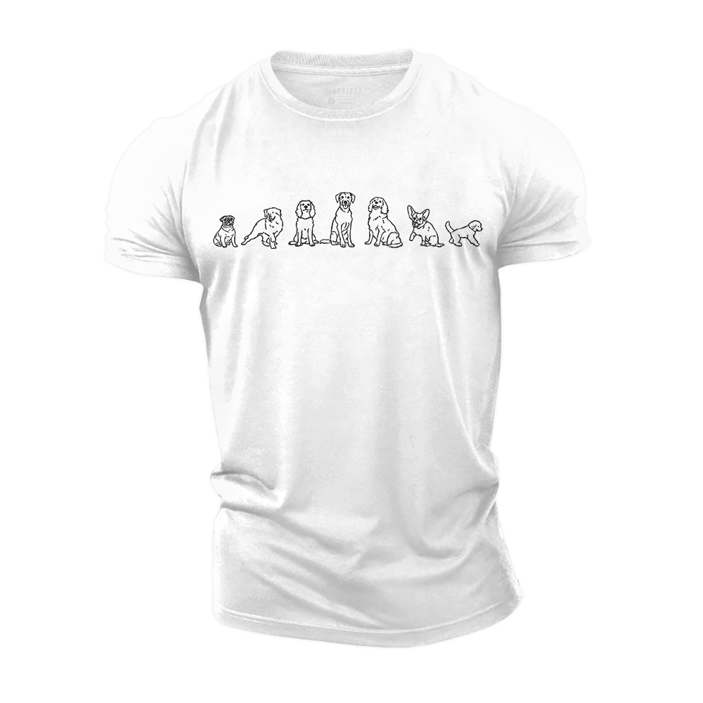 All Dogs, All Love Cotton T-Shirt