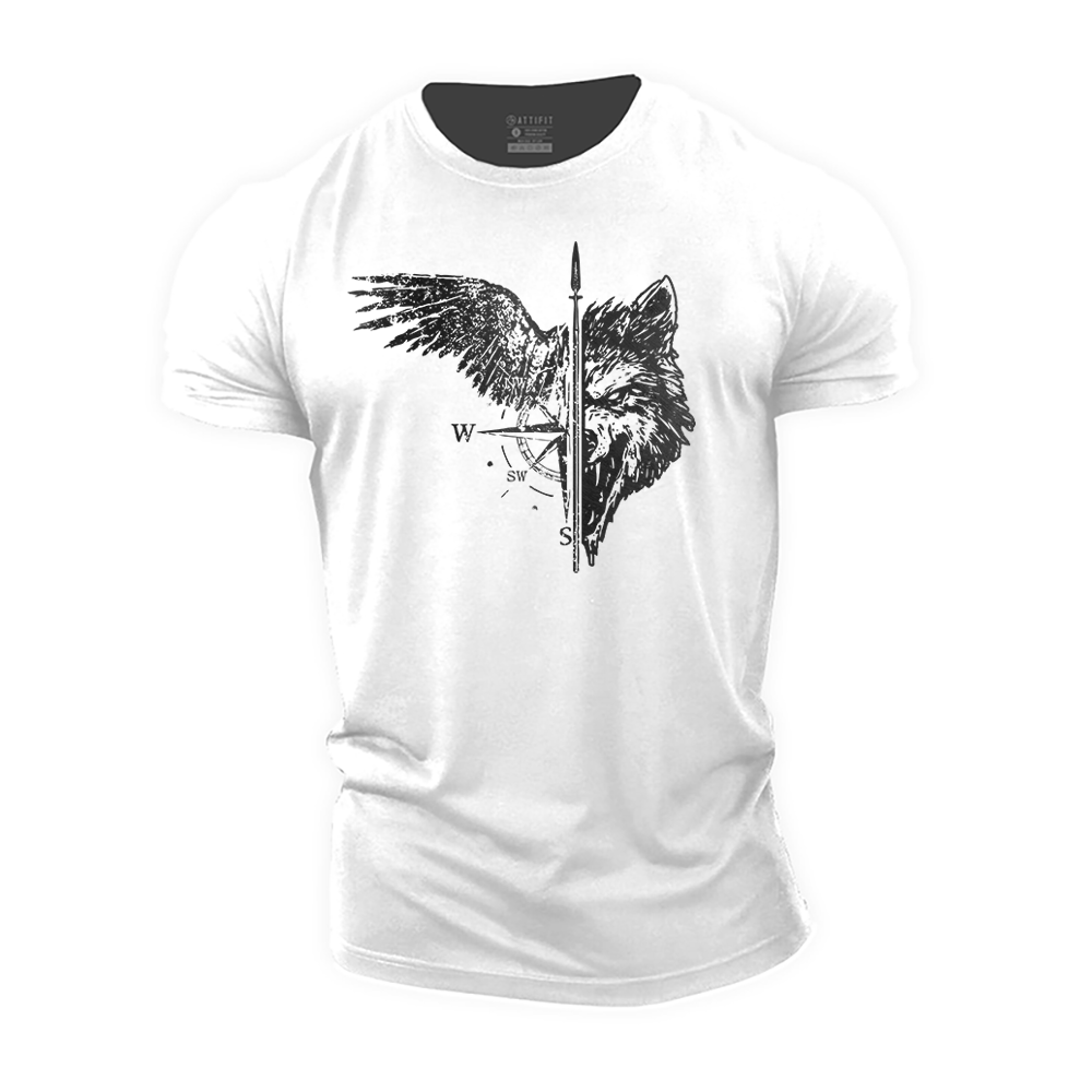Wolf Wings Cotton T-Shirt