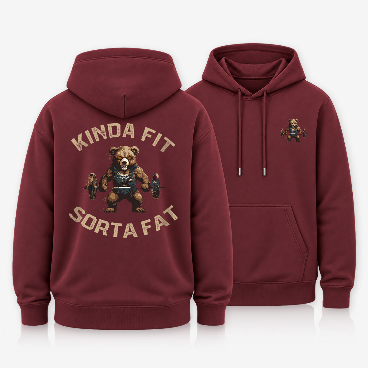 Kinda Fit Sorta Fat Hoodie