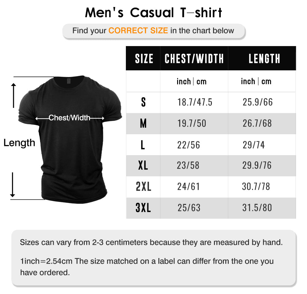 Cotton One More Set Graphic Men's T-shirts