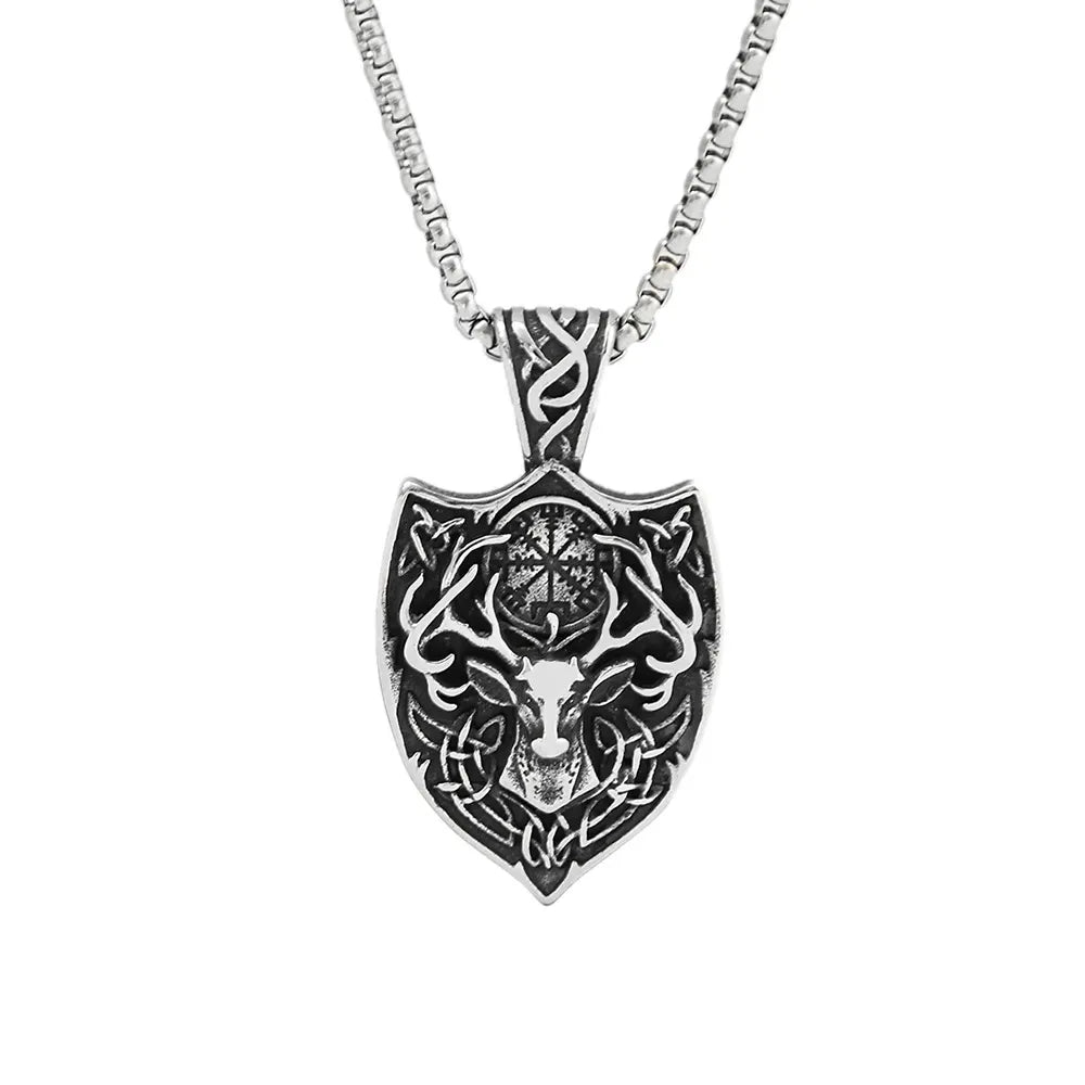 Deer Head Necklace