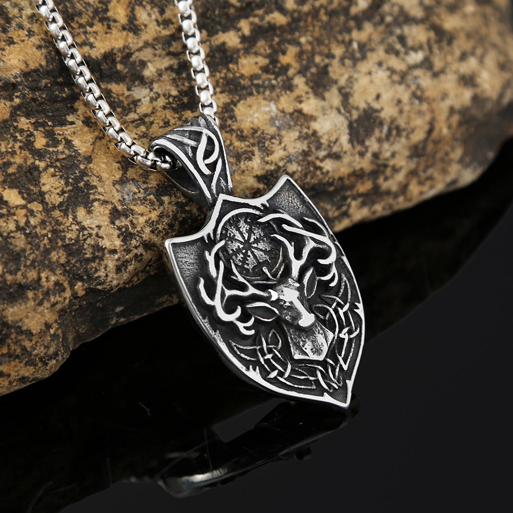 Deer Head Necklace