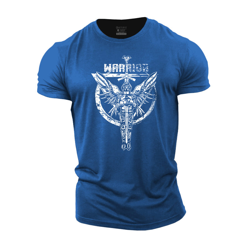 Cotton Warriors Graphic Fitness T-shirts