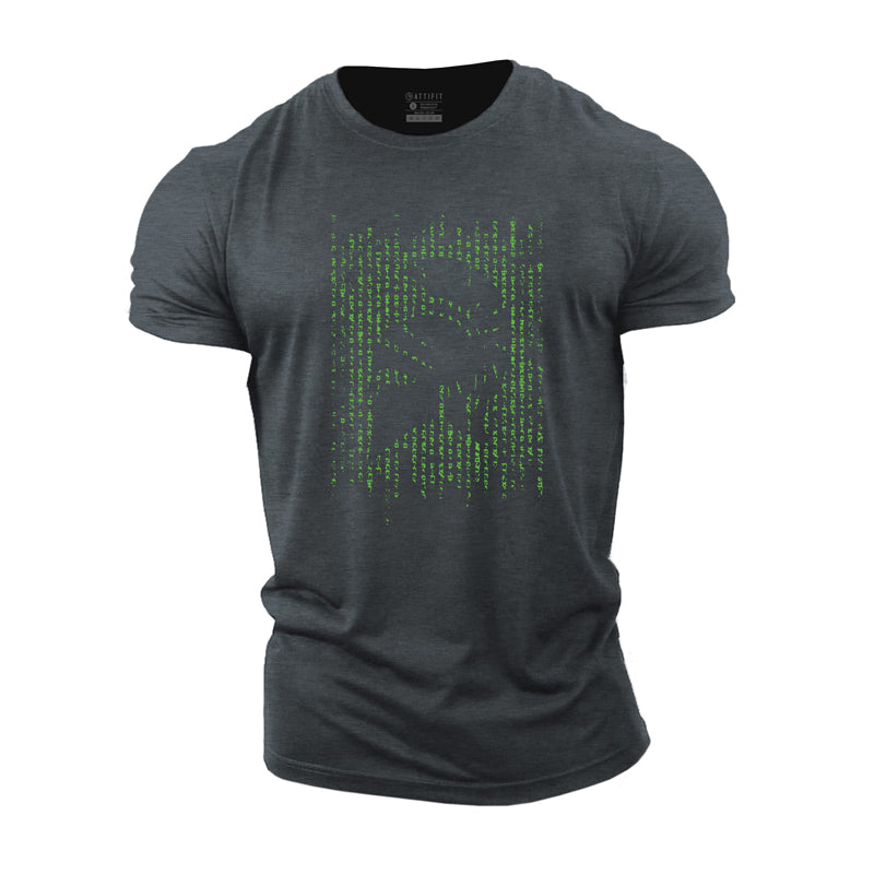 Spartan Silhouette Herren-T-Shirts aus Baumwolle