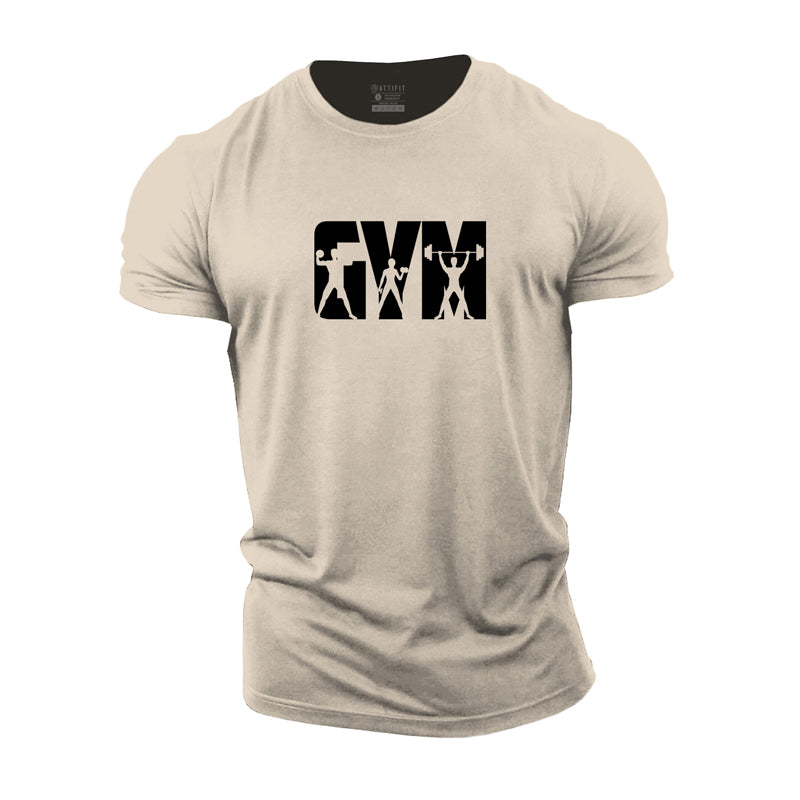 Cotton Gym Fanatic Graphic T-shirts