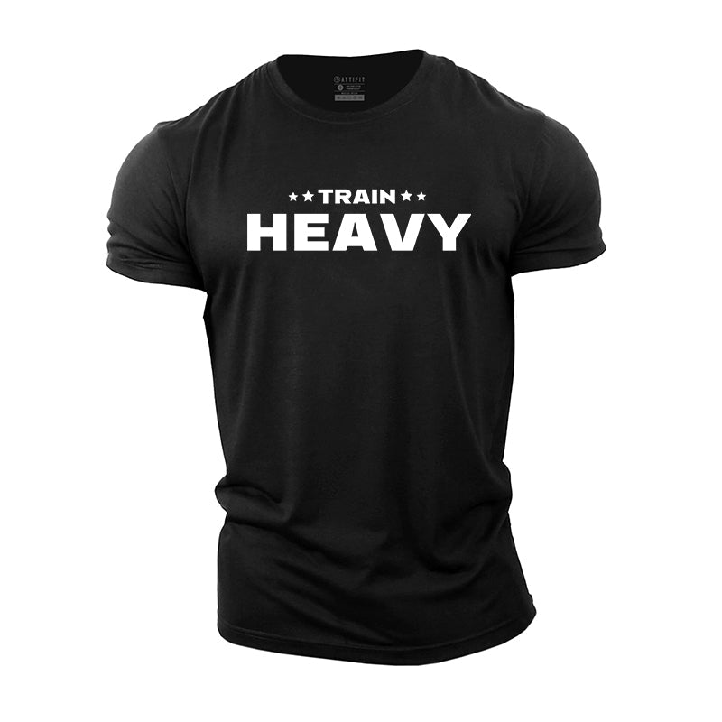 Cotton Train Heavy Graphic Men's T-shirts