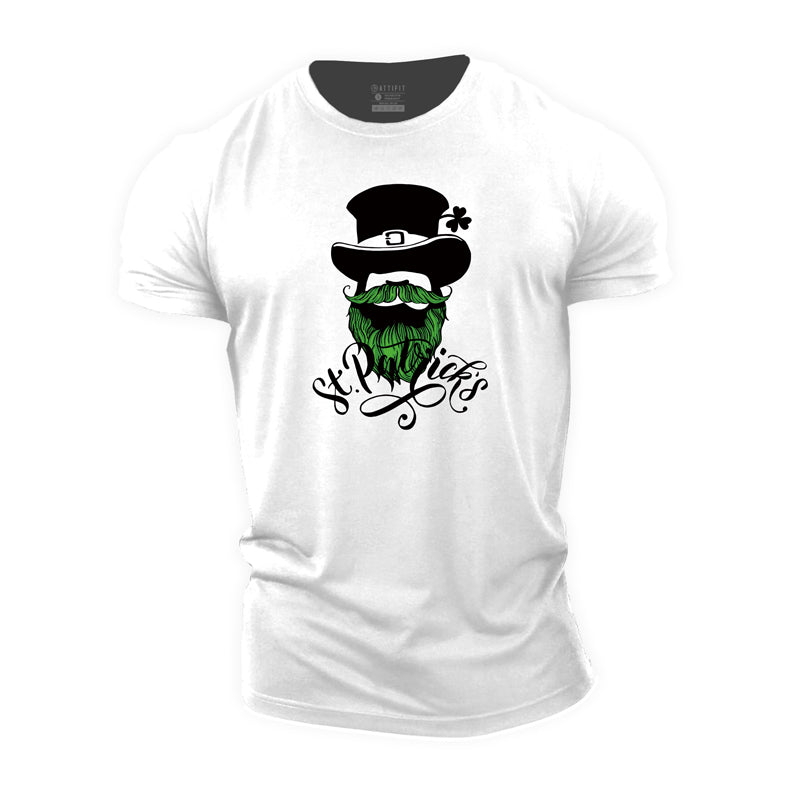 Cotton St. Patrick's Graphic Men's T-shirts