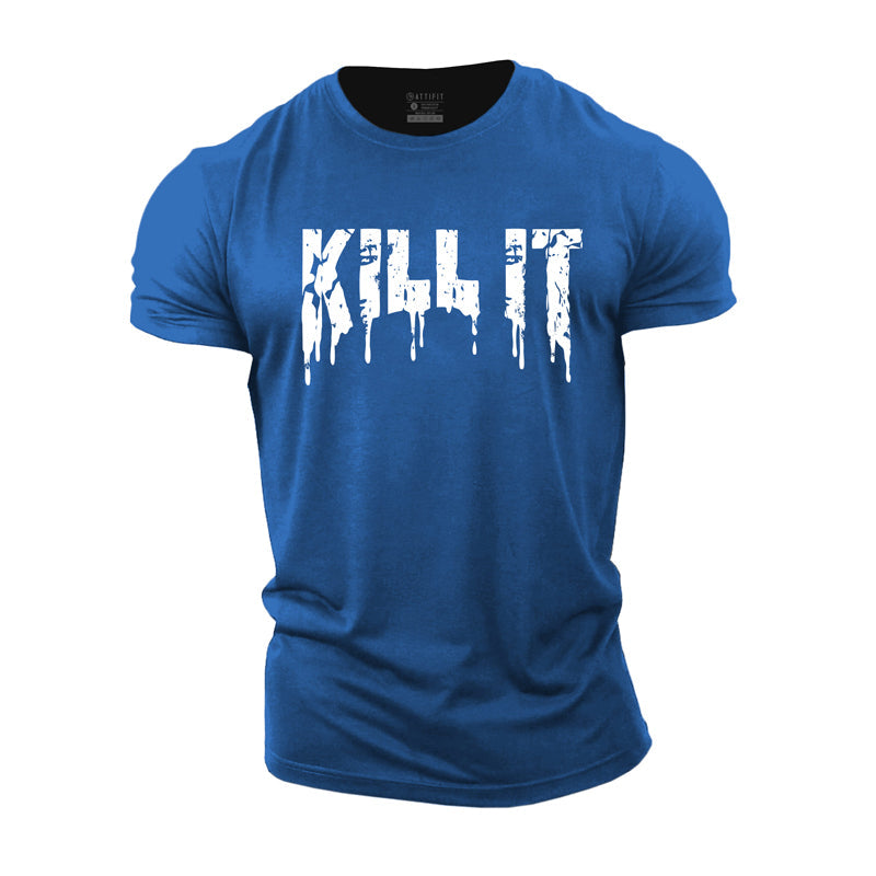 Kill It Workout-T-Shirts aus Baumwolle