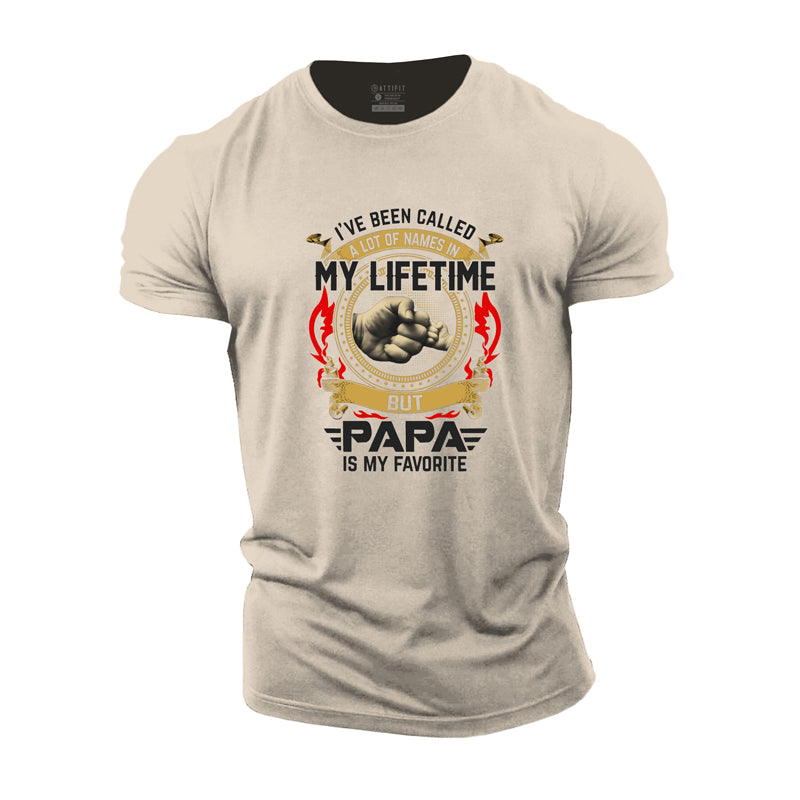 Cotton Dad is My Favorite Graphic T-shirts