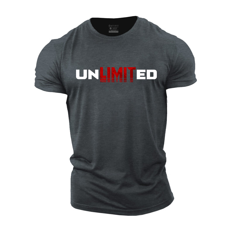 Cotton Unlimited Herren-Fitness-T-Shirts