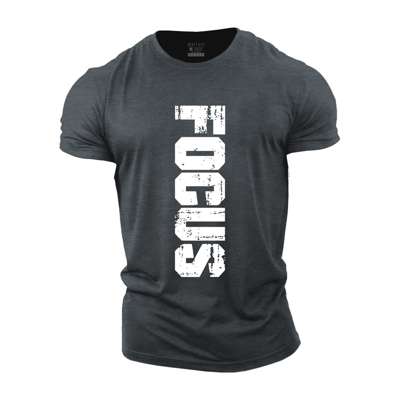 Cotton Focus Graphic Men's T-shirts