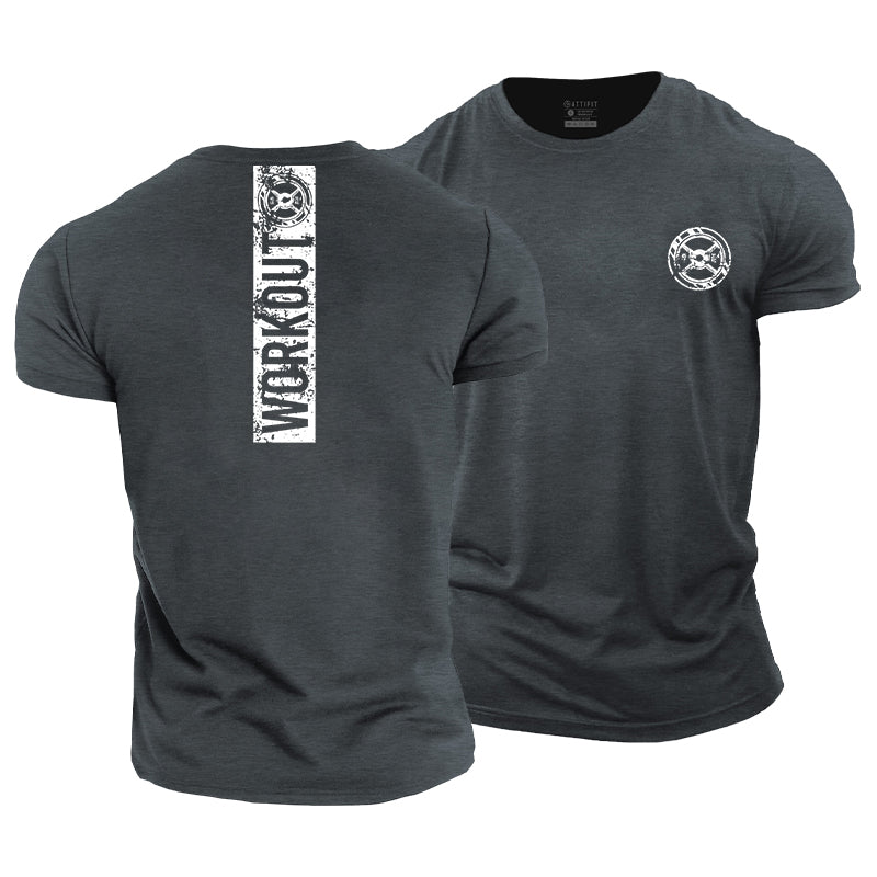 Baumwoll-Workout-T-Shirts für Herren