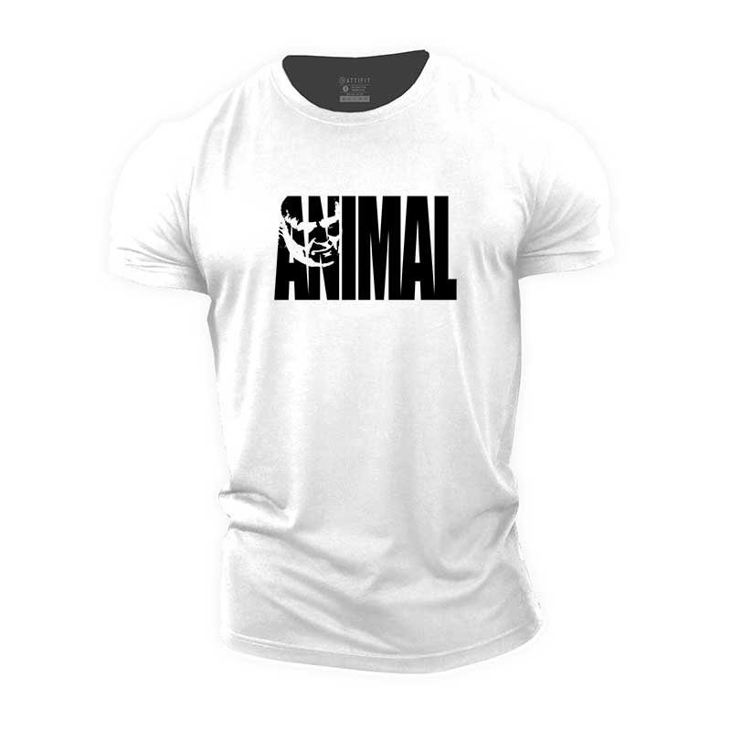 Cotton Animal Graphic T-shirts