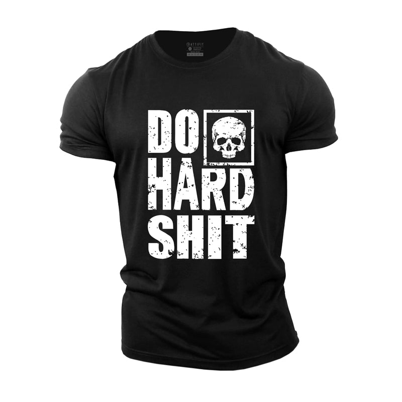 Cotton Do Hard Graphic Men's T-shirts