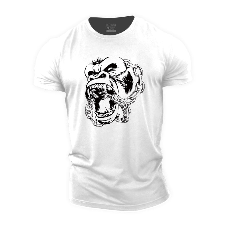 Cotton Gorilla Graphic Men's T-shirts